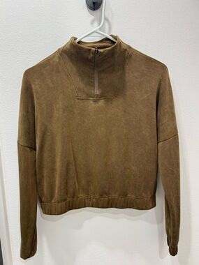 Limited edition Lab Lululemon deep artifact Half Zip Pullover Size 4